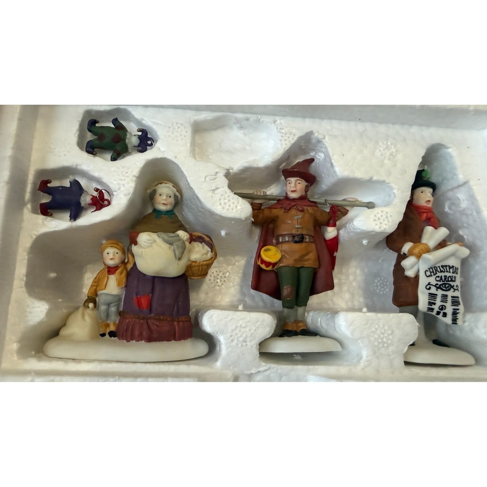 Department 56 Heritage Village Portobello Road Peddlers‎ Set of 3